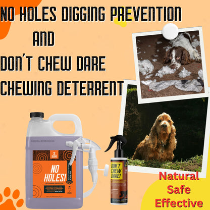 Zone Protects Chewing/Digging Prevention; Big Bad Dog Bundle