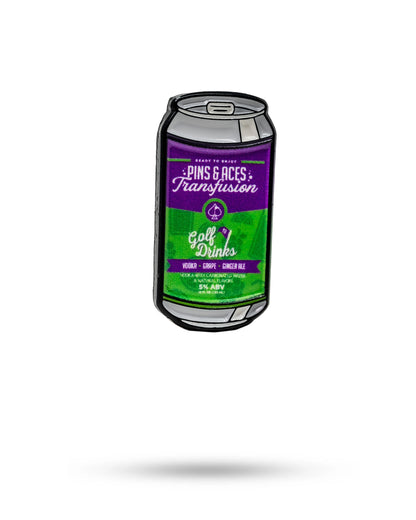 Pins and Aces Transfusion Can Ball Marker