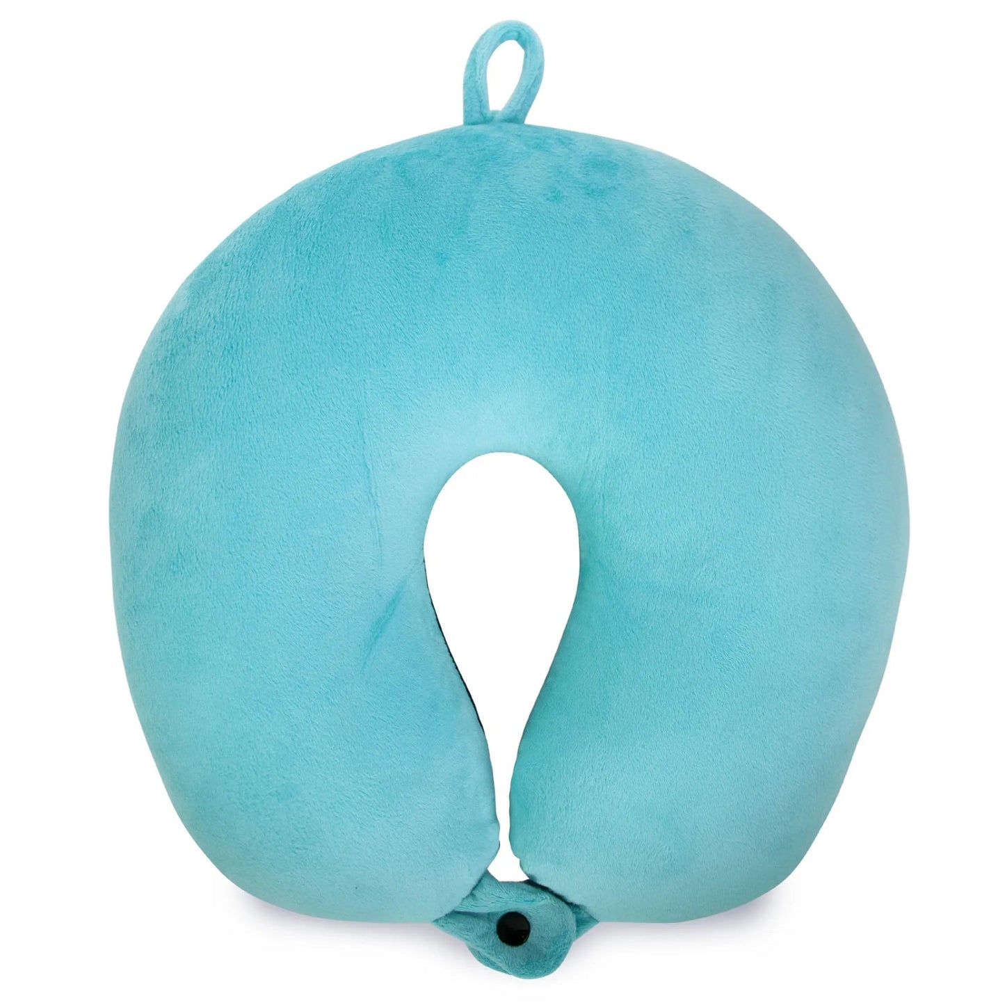 Miami Carry On Plush Microbeads Travel Neck Pillow