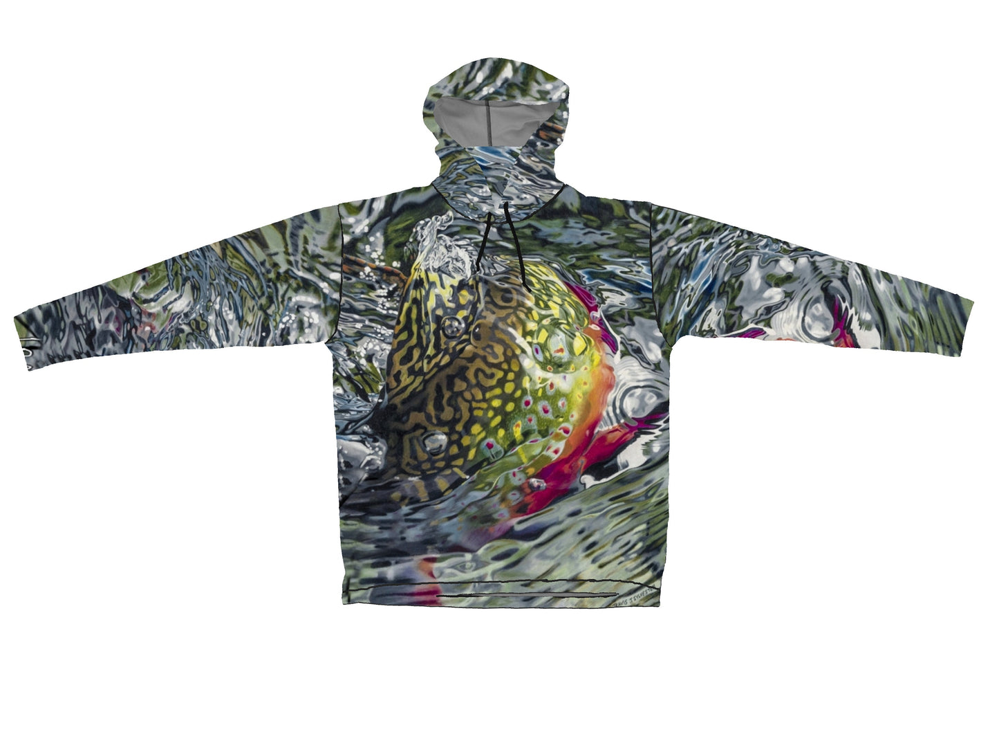 Cognito Brands Brook Body Graphic Fishing Hoodie