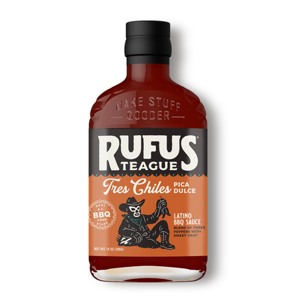 Rufus Teague TRES CHILES PICA DULCE BBQ SAUCE