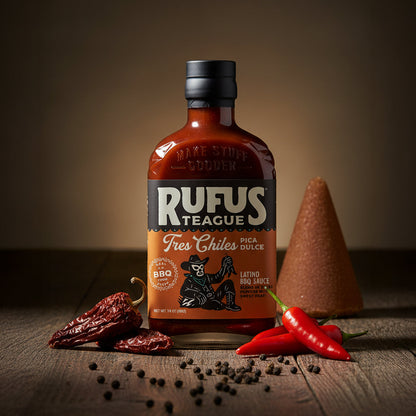 Rufus Teague TRES CHILES PICA DULCE BBQ SAUCE