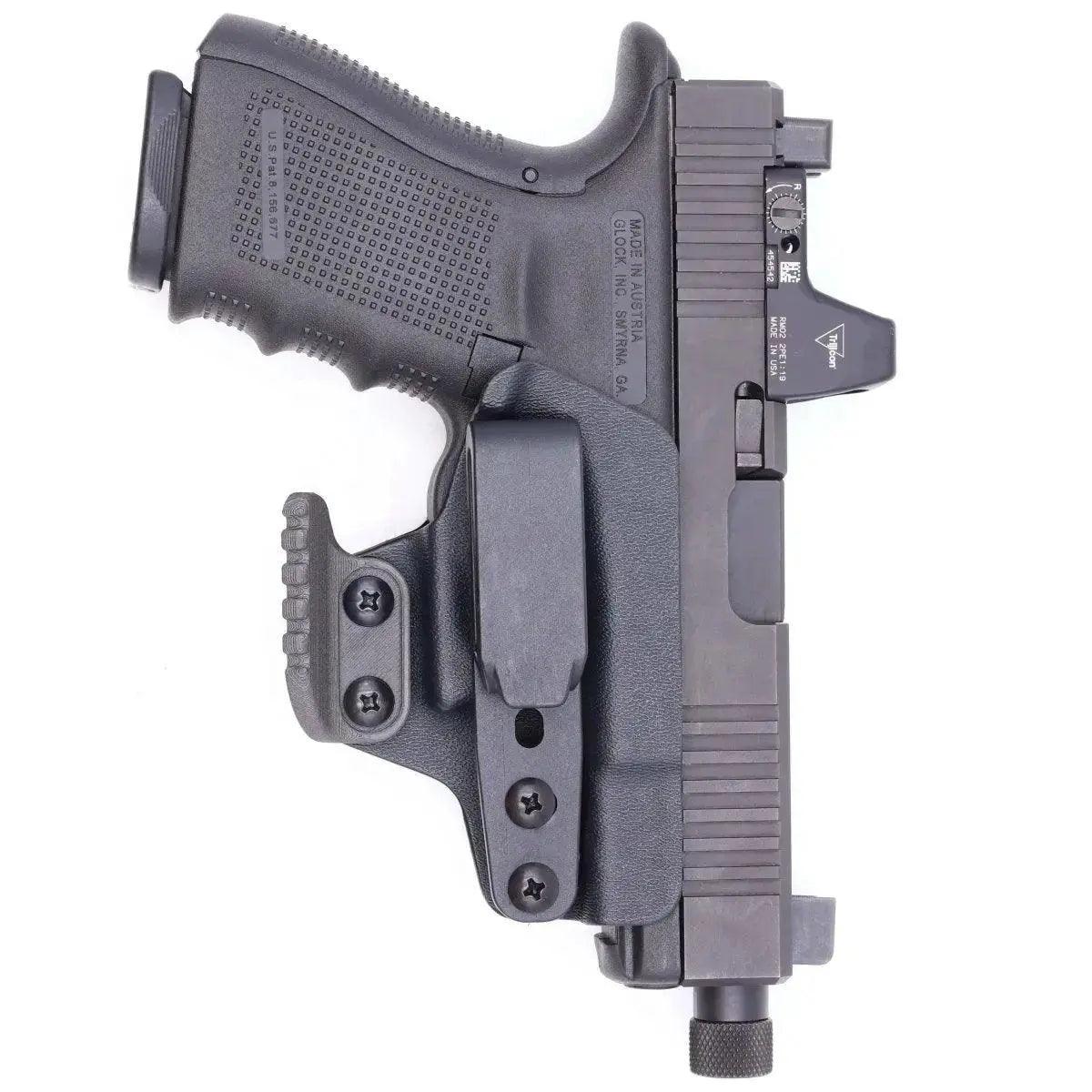 Rounded Gear Trigger Guard Holster - Fits: Glock 43X 43 48