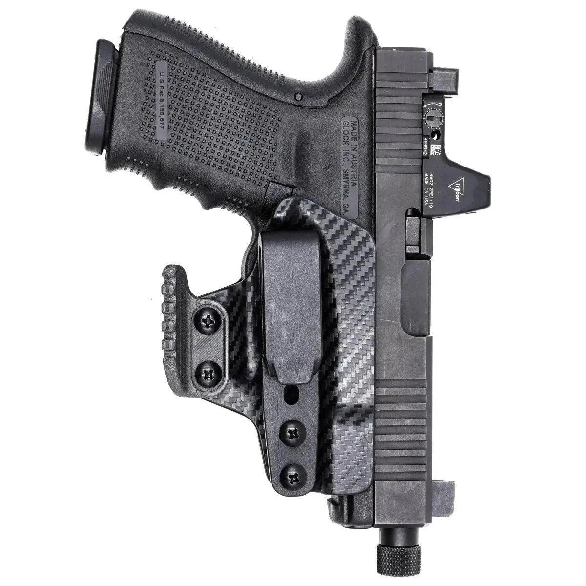 Rounded Gear Trigger Guard Holster fits: Glock 17 19 19X 26 31 32 33 34 45
