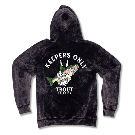 Keepers Only Co. Trout Slayer Washed Hoodie