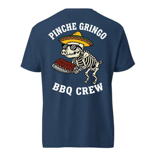 Pinche Gringo BBQ Crew Rib Platter Shirt