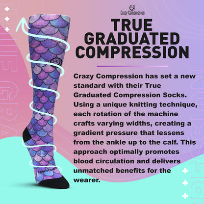 Crazy Compression Glow Frosty - (Standard & Extra Wide)