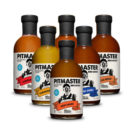 TrueMadeFoods Pitmaster Ed Mitchell BBQ Variety 6-Pack