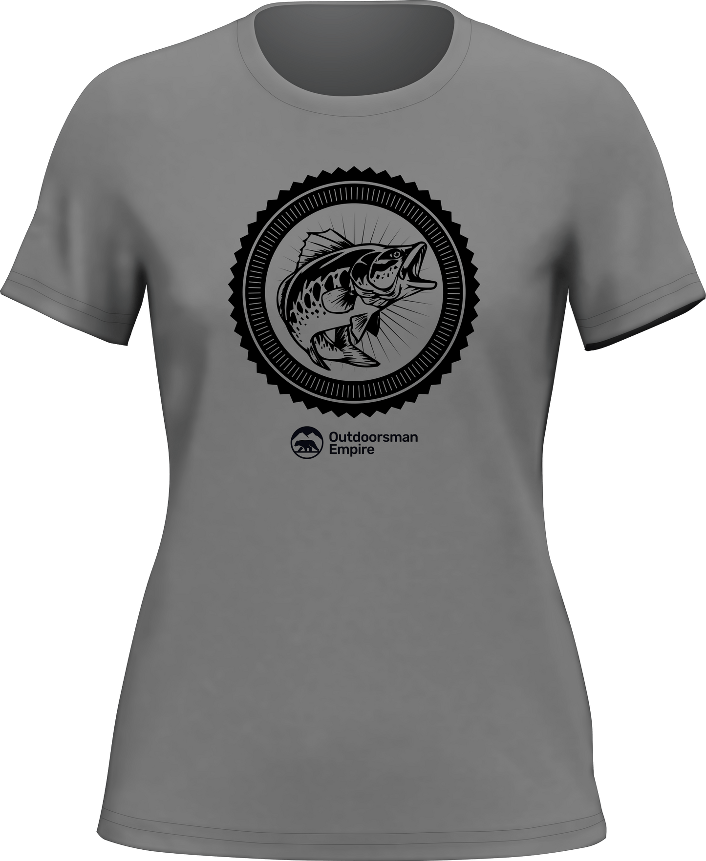 Outdoorzees Fishing Vintage T-Shirt for Women