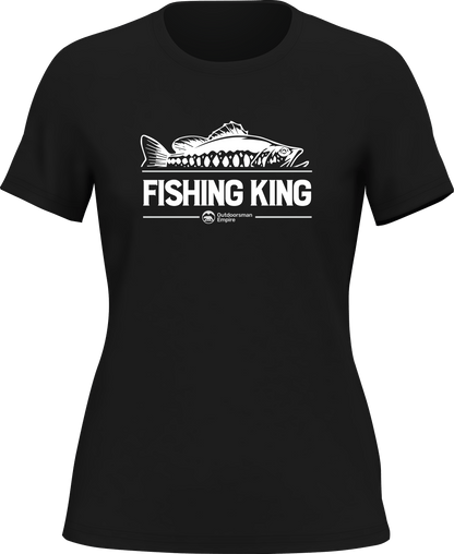 Outdoorzees Fishing King T-Shirt for Women