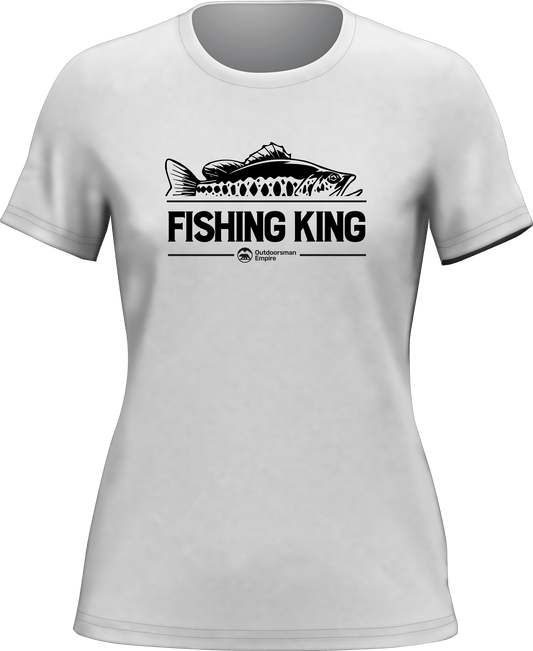 Outdoorzees Fishing King T-Shirt for Women