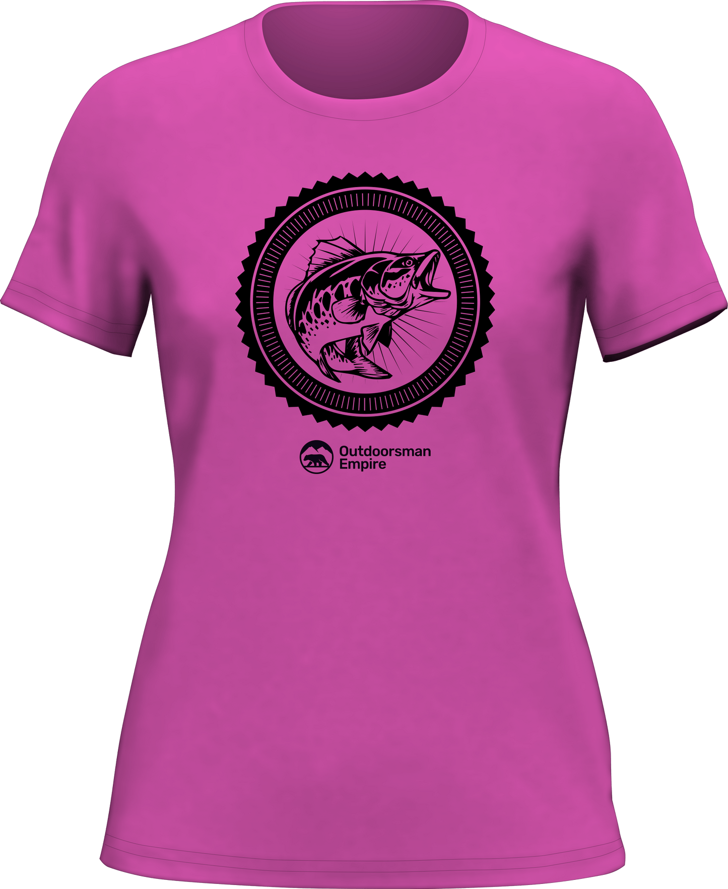Outdoorzees Fishing Vintage T-Shirt for Women