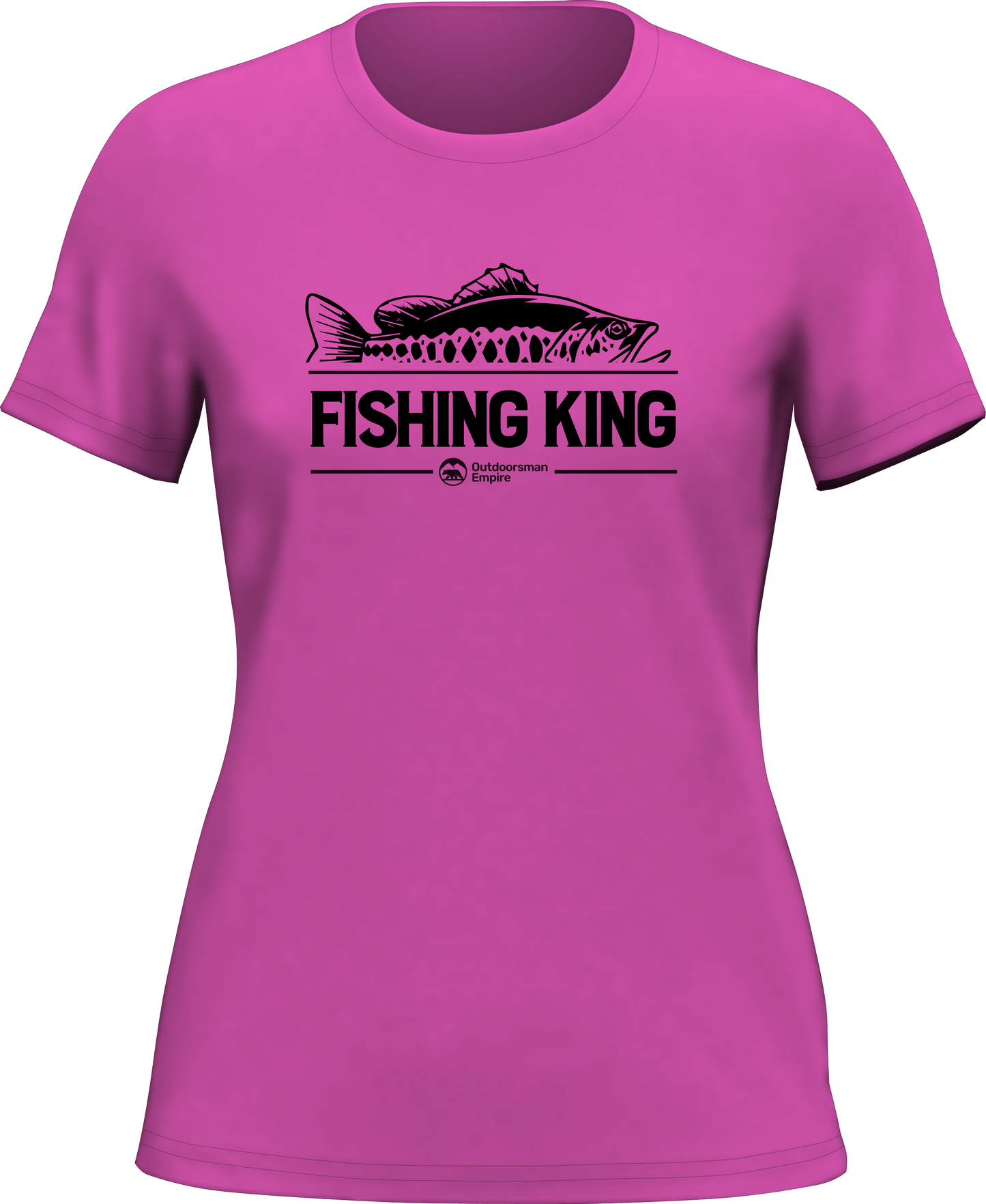 Outdoorzees Fishing King T-Shirt for Women