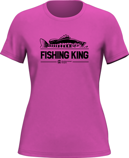 Outdoorzees Fishing King T-Shirt for Women