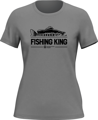 Outdoorzees Fishing King T-Shirt for Women