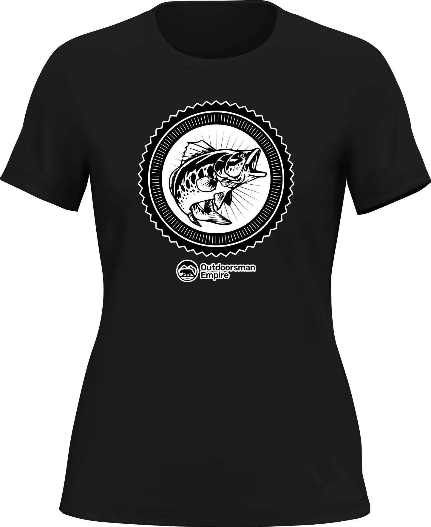 Outdoorzees Fishing Vintage T-Shirt for Women