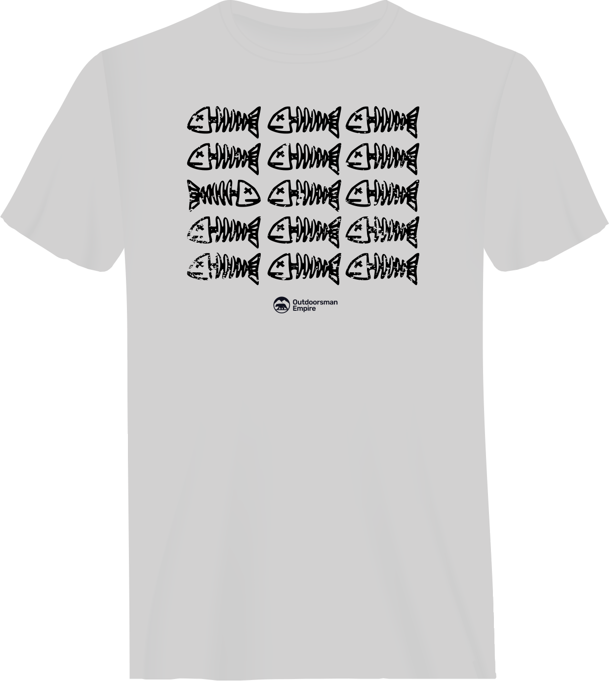 Outdoorzees Fish Bones Man T-Shirt