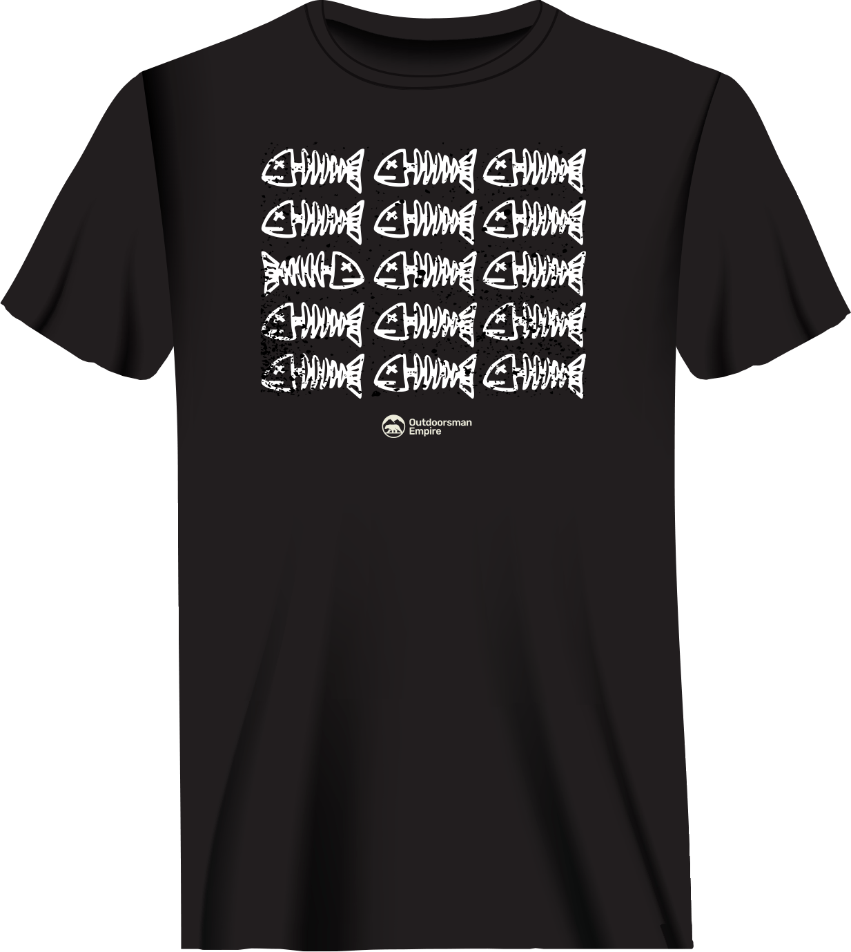 Outdoorzees Fish Bones Man T-Shirt
