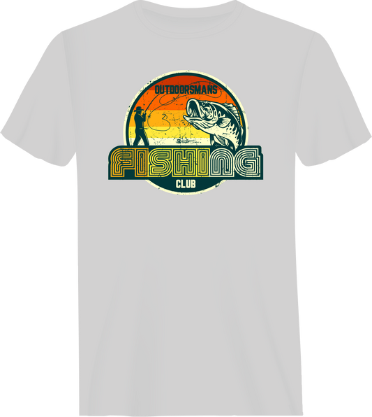 Outdoorzees Outdoorsman Fishing Club 80 Man T-Shirt