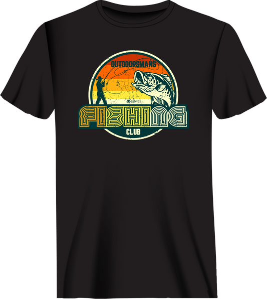 Outdoorzees Outdoorsman Fishing Club 80 Man T-Shirt