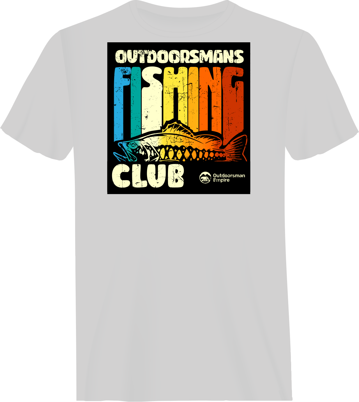 Outdoorzees Outdoorsman Fishing Club Man T-Shirt