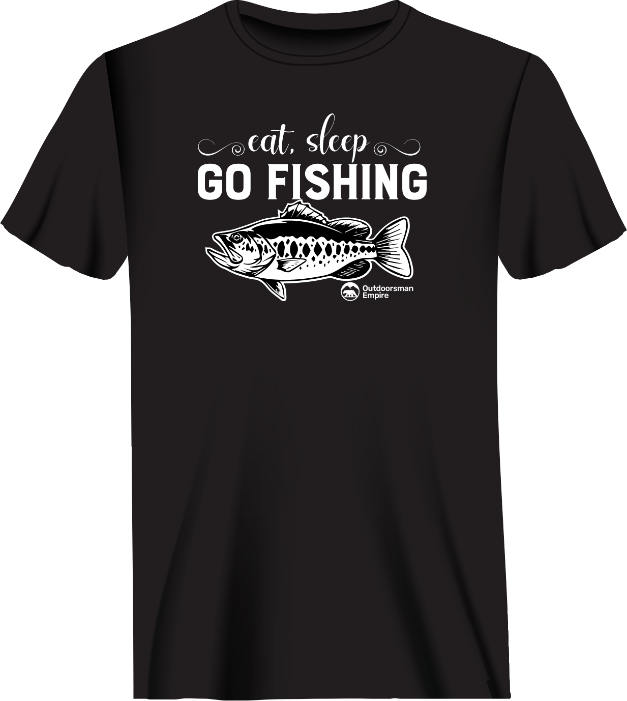 Outdoorzees Eat Sleep Go Fishing Man T-Shirt