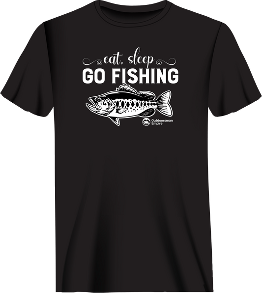 Outdoorzees Eat Sleep Go Fishing Man T-Shirt