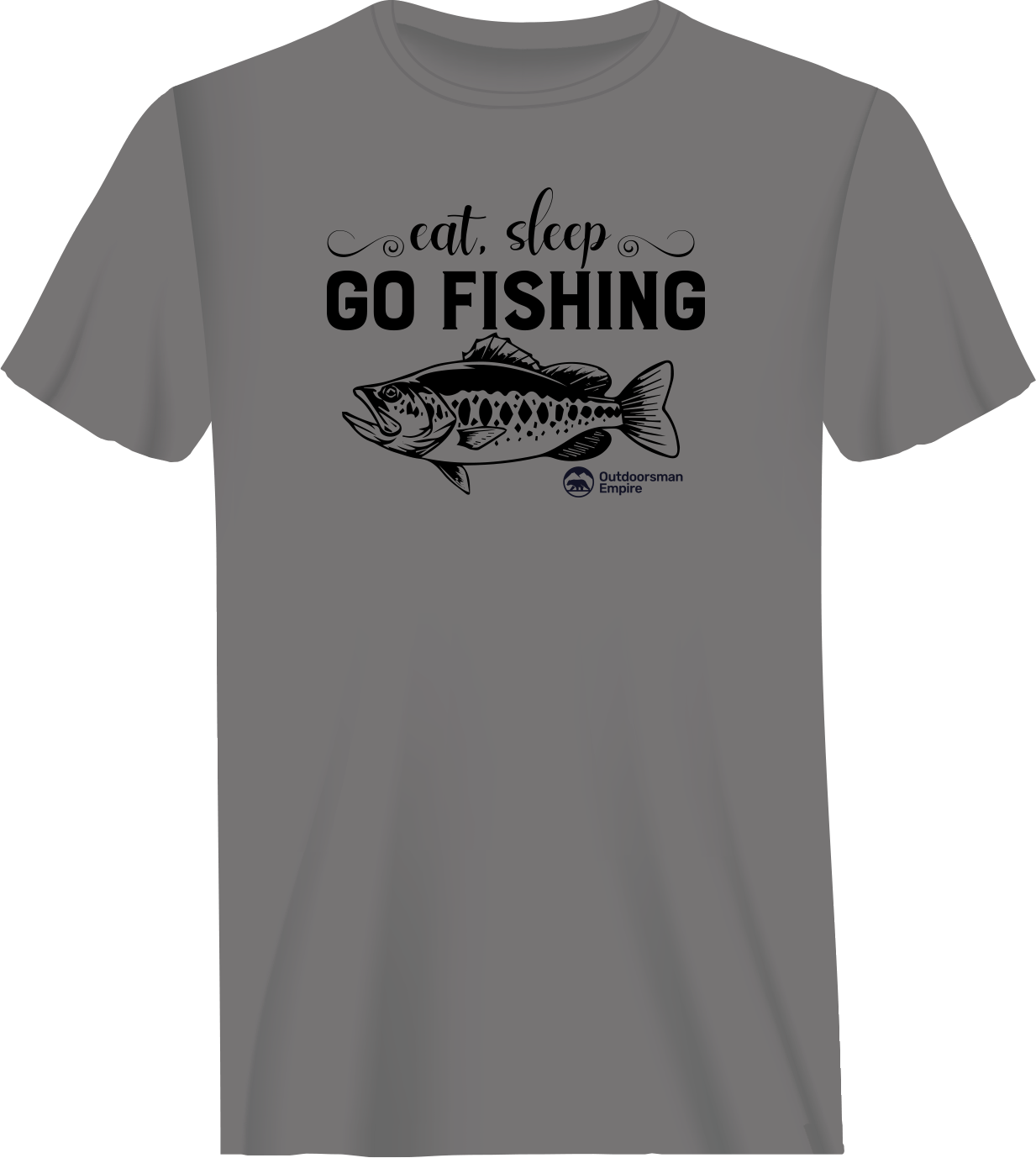 Outdoorzees Eat Sleep Go Fishing Man T-Shirt