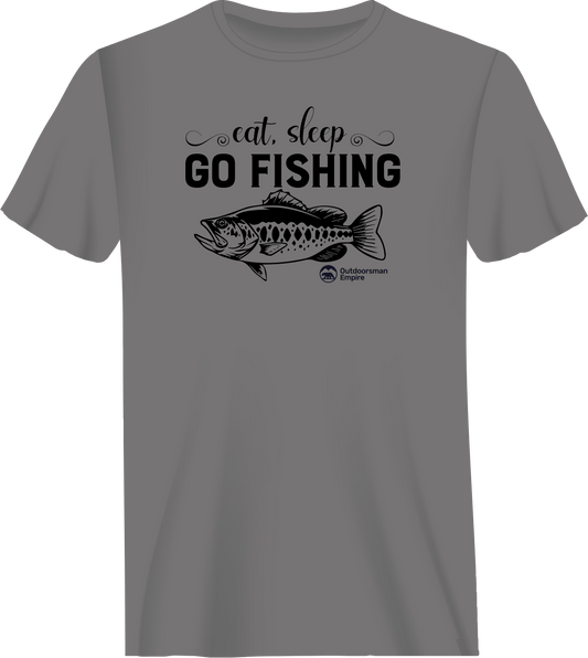 Outdoorzees Eat Sleep Go Fishing Man T-Shirt