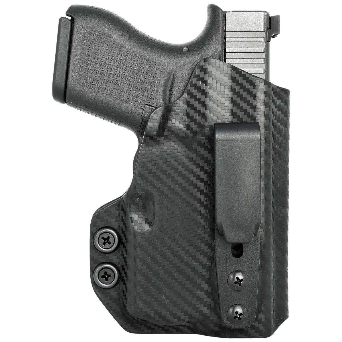 Rounded Gear Tuckable IWB Holster fits: Glock 43X TLR-6