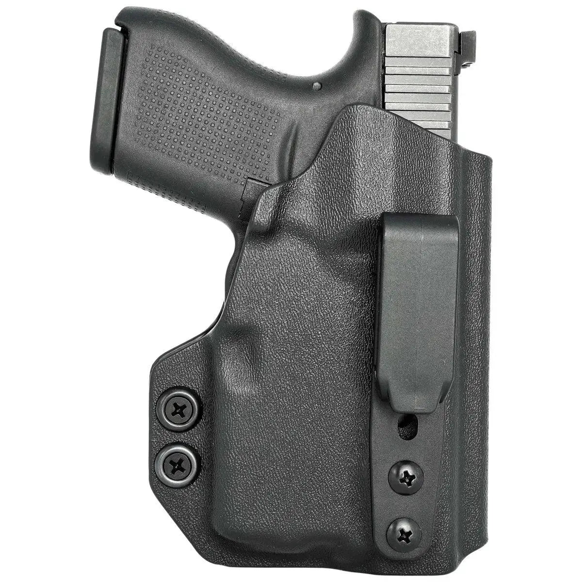 Rounded Gear Tuckable IWB Holster fits: Glock 43X TLR-6