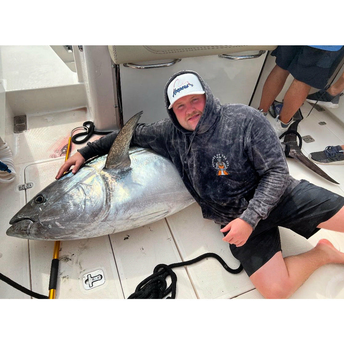 Keepers Only Co. Tuna Slayer Washed Hoodie