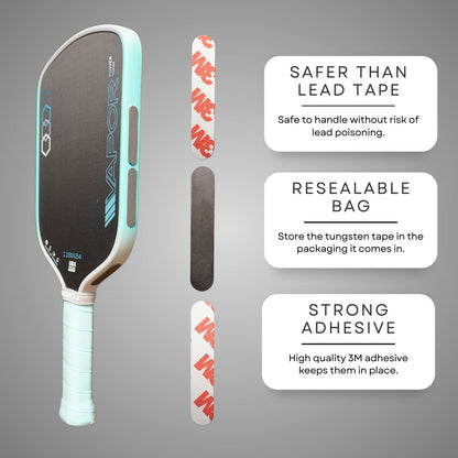 Pickleball Effect Tungsten Tape Strips