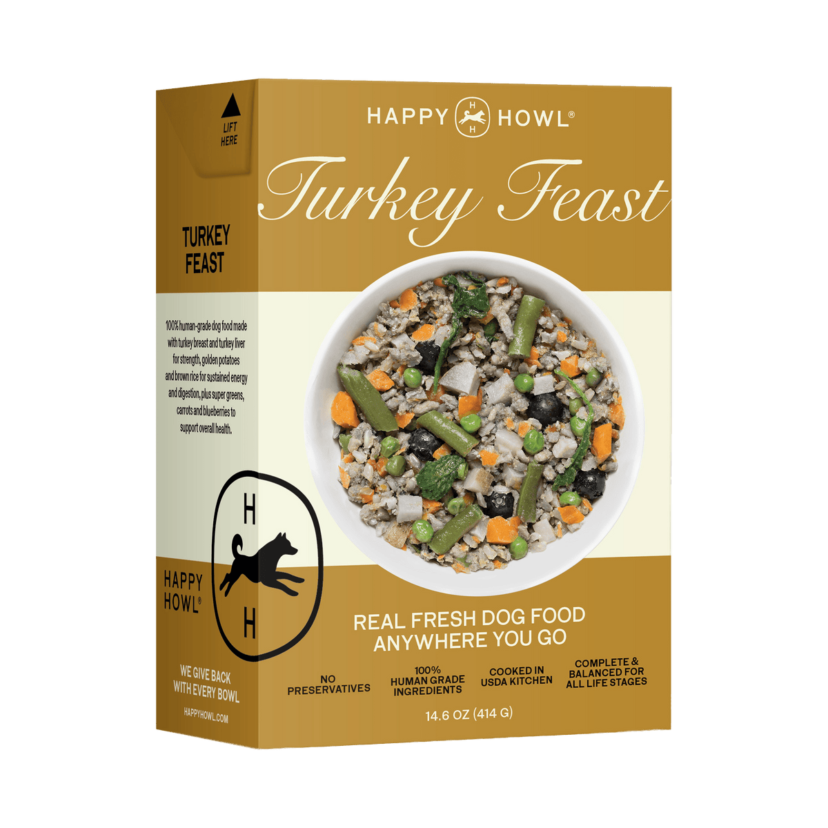 Happy Howl 100% Human-Grade Dog Food