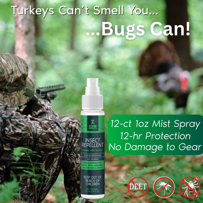 Zone Protects Scented Insect Repellent 1oz Master Case