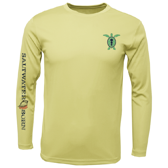 SK, FL Turtle on Chest Long Sleeve UPF 50+ Dry-Fit Shirt