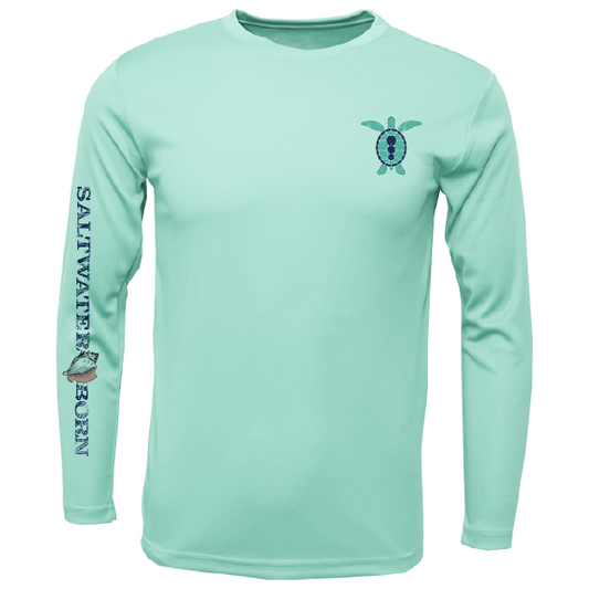 Turtle on Chest Long Sleeve UPF 50+ Dry-Fit Shirt