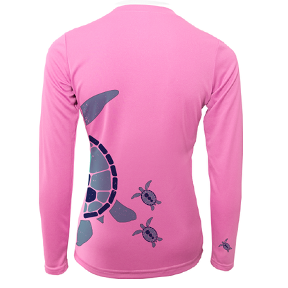 Saltwater Born Turtle Wrap Long Sleeve UPF 50+ Dry-Fit Shirt