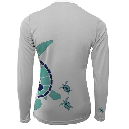 Saltwater Born Turtle Wrap Long Sleeve UPF 50+ Dry-Fit Shirt