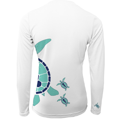 Saltwater Born Turtle Wrap Long Sleeve UPF 50+ Dry-Fit Shirt