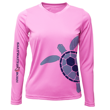 Saltwater Born Turtle Wrap Long Sleeve UPF 50+ Dry-Fit Shirt