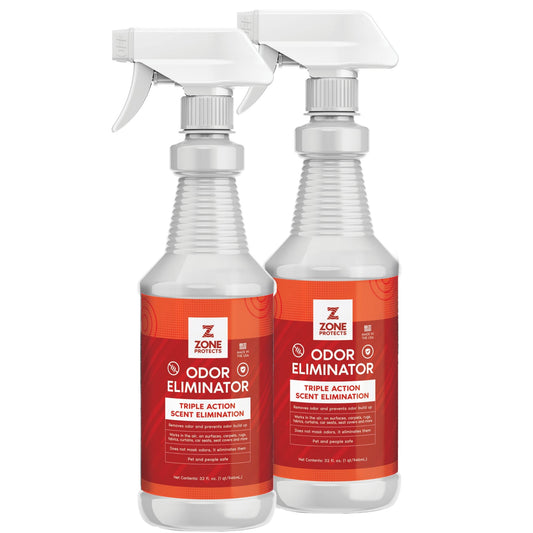 Zone Protects Odor Eliminator Twin Spray Bundle