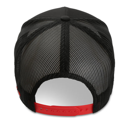 Paramount Outdoors Ridgeline Thin Red Line-trucker Hat American Flag Rope Cap