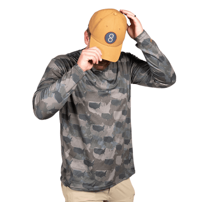 Everyday Outdoors USA Camo - Long Sleeve Shirt
