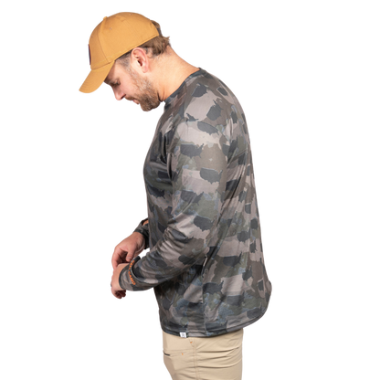 Everyday Outdoors USA Camo - Long Sleeve Shirt