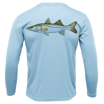 USA Snook Long Sleeve UPF 50+ Dry-Fit Shirt