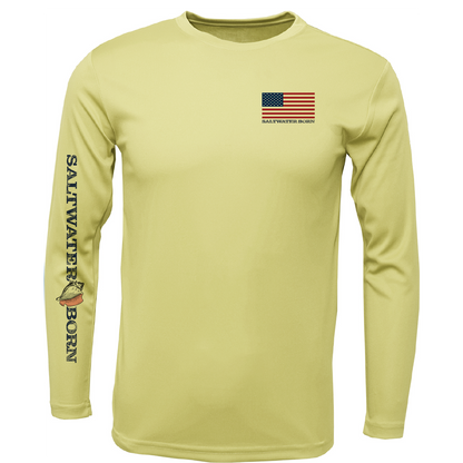 USA Snook Long Sleeve UPF 50+ Dry-Fit Shirt