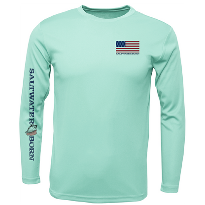 USA Snook Long Sleeve UPF 50+ Dry-Fit Shirt