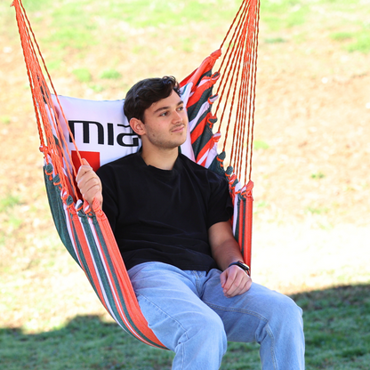 Campus Hammocks Miami Hurricanes Logo Hammock Chair