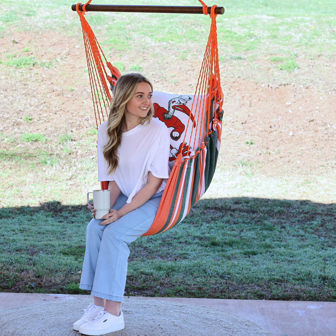 Campus Hammocks Miami Hurricanes Ibis Hammock Chair